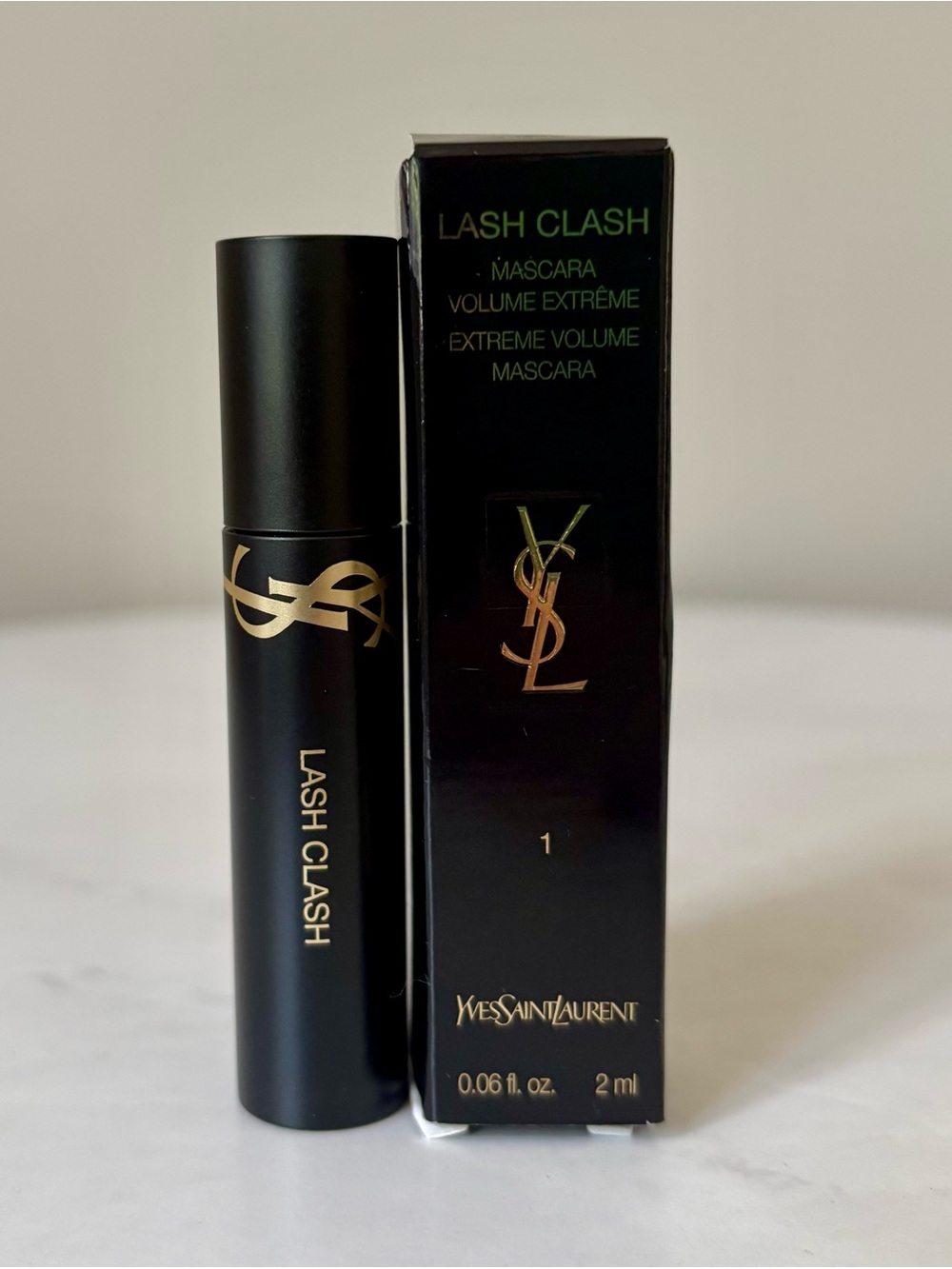 Yves Saint Laurent Lash Clash Mascara Deluxe Mini Noir Black